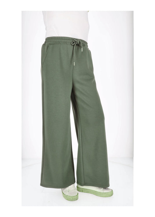 Hose Damen weites Bein