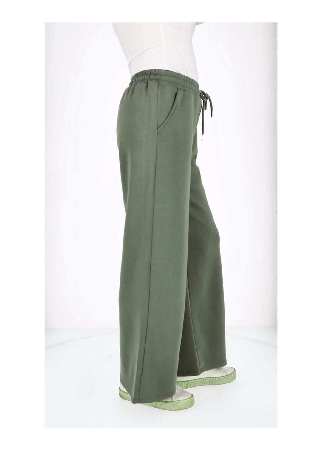 Hose Damen weites Bein