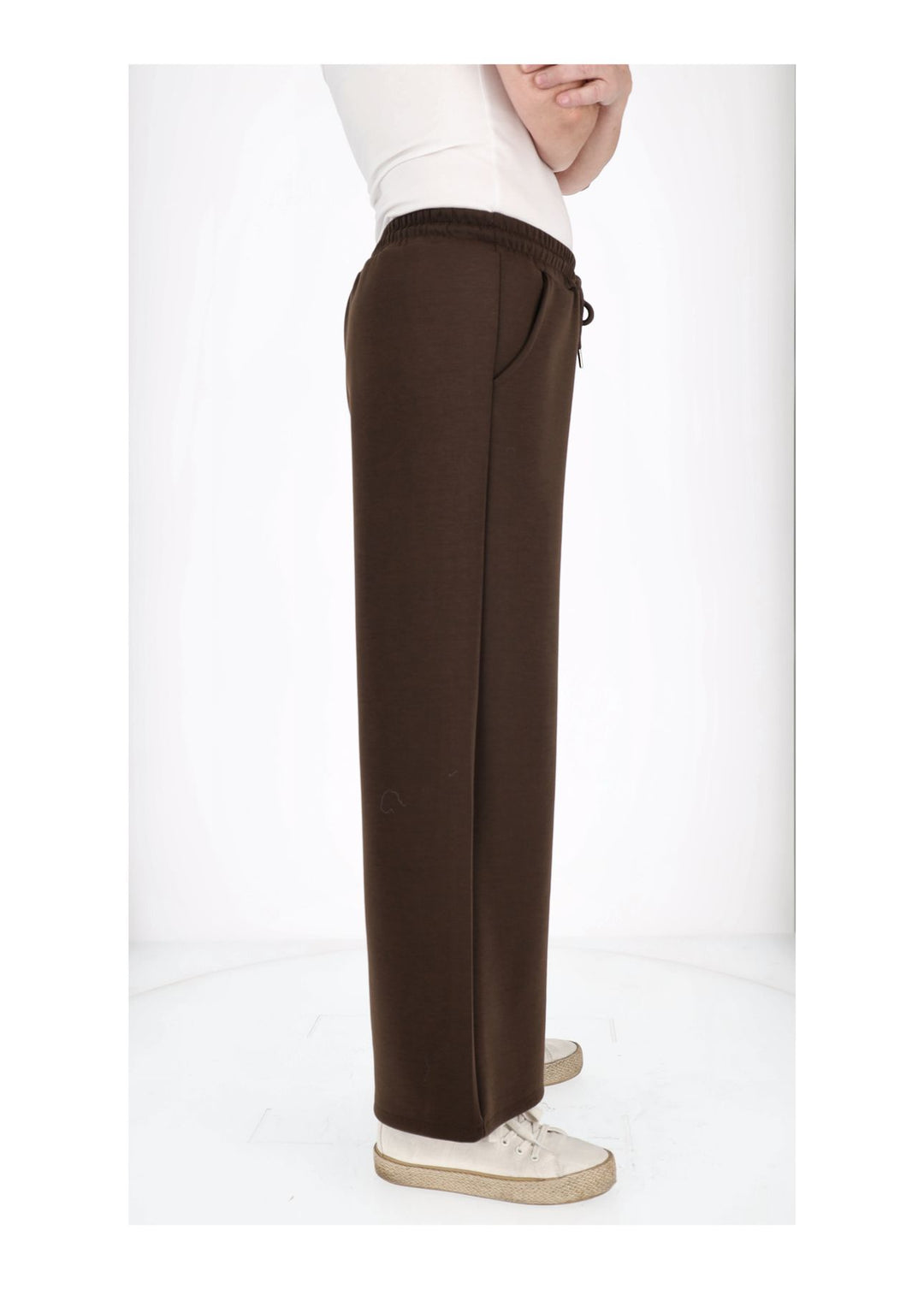 Hose Damen weites Bein