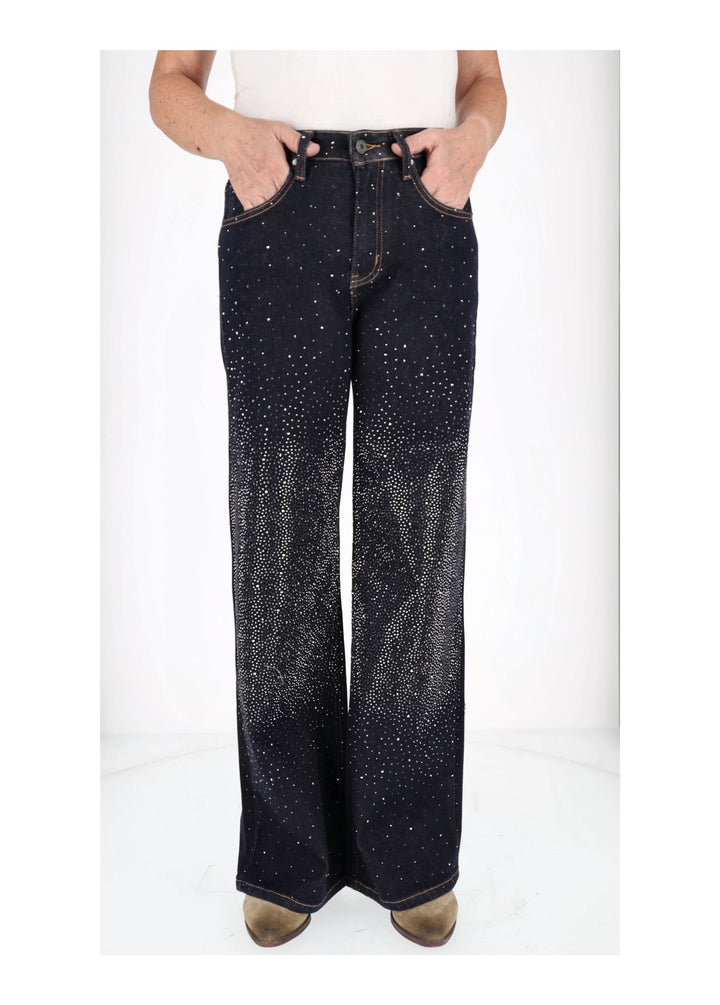 Jeans Damen Strasssteine