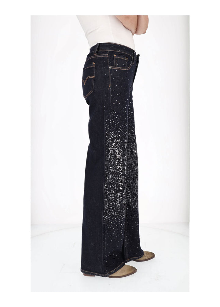 Jeans Damen Strasssteine
