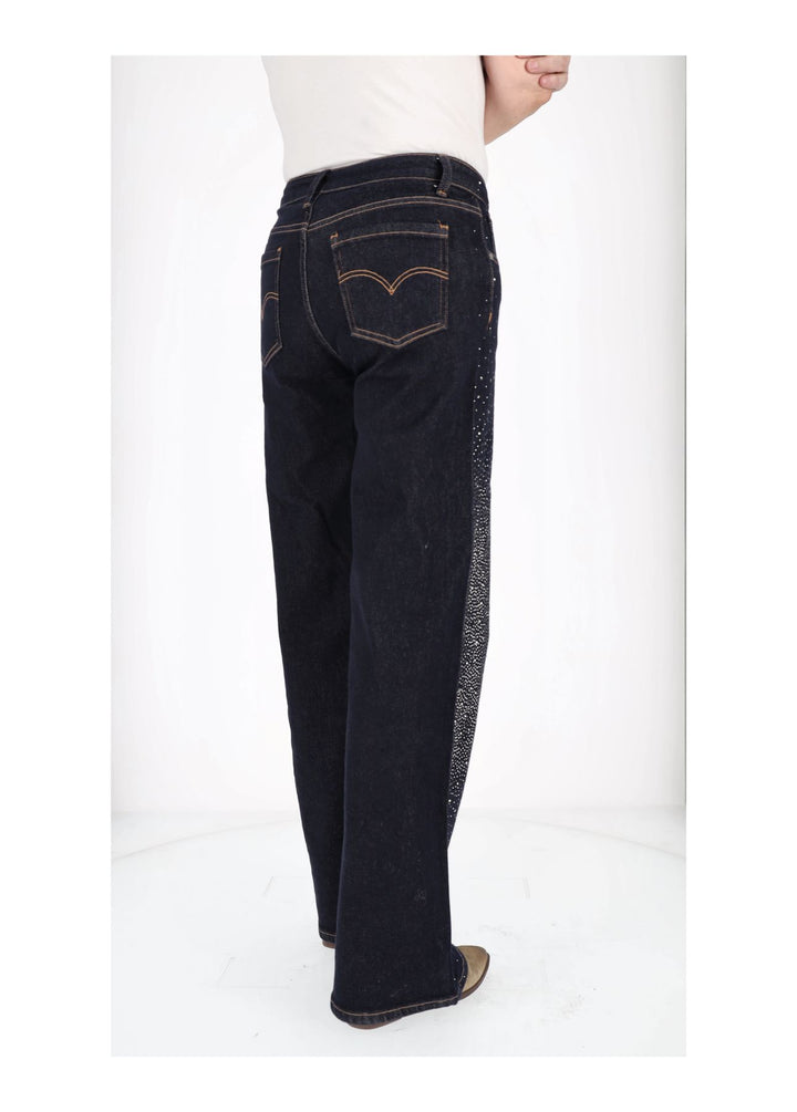 Jeans Damen Strasssteine