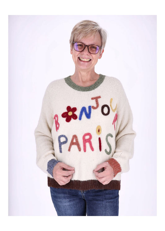 Strickpullover Damen Paris