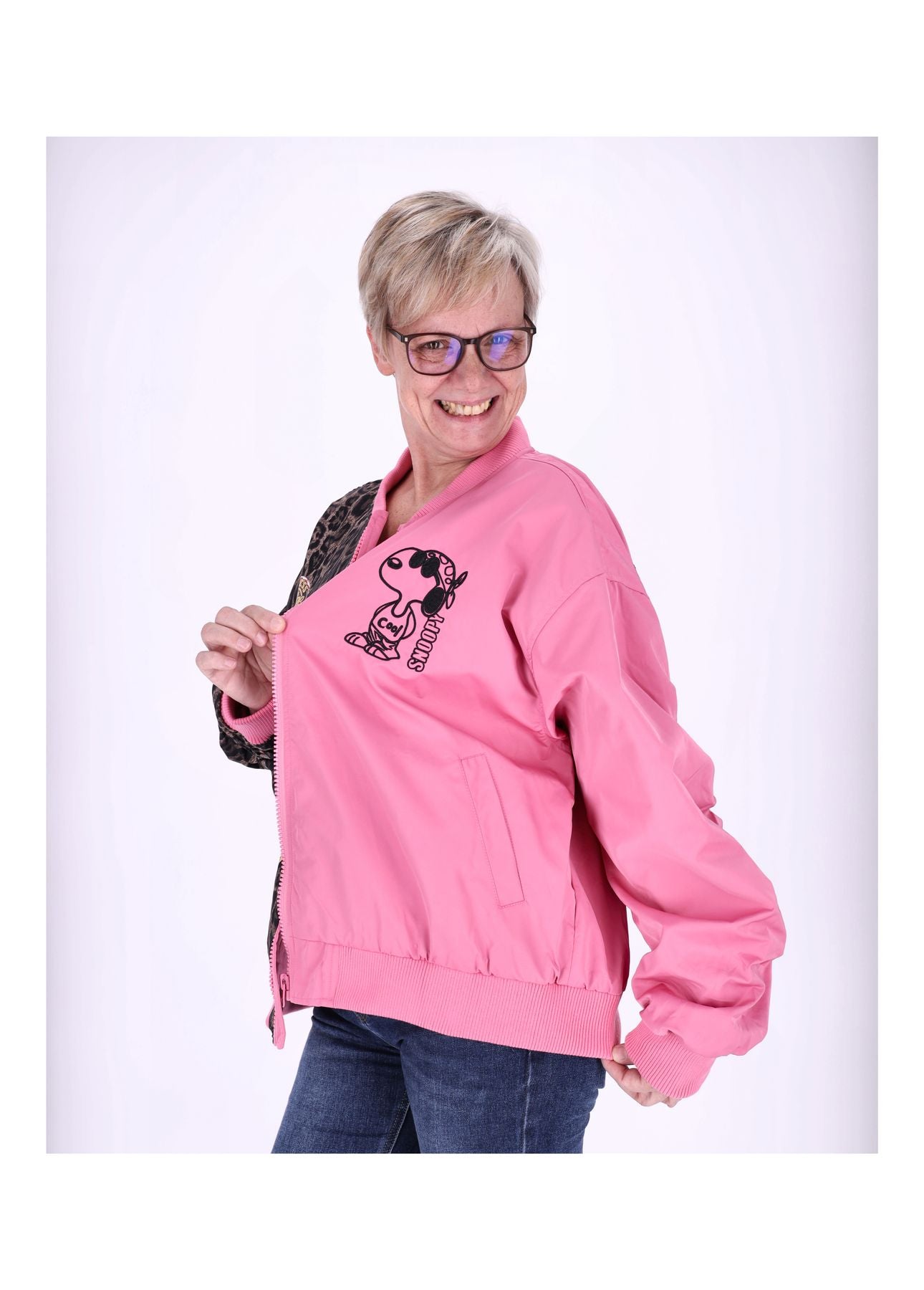 Blouson Jacke Damen Snoopy