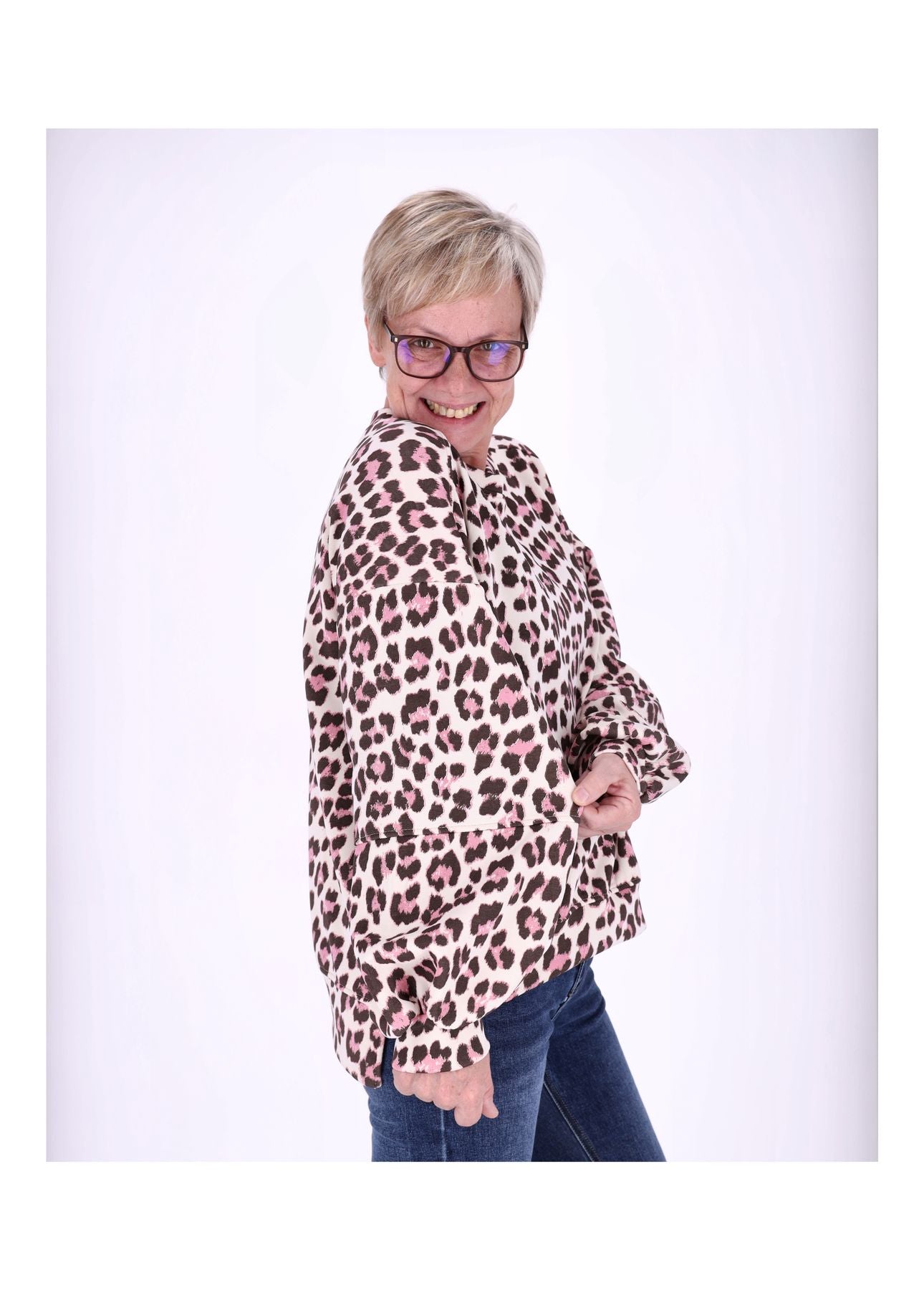 Sweatshirt Damen Leo