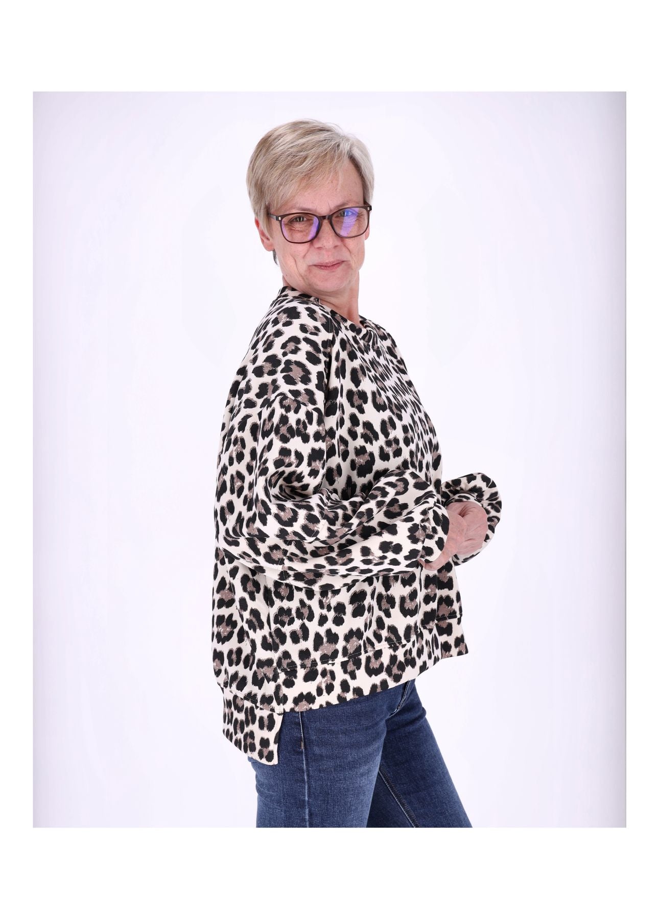Sweatshirt Damen Leo