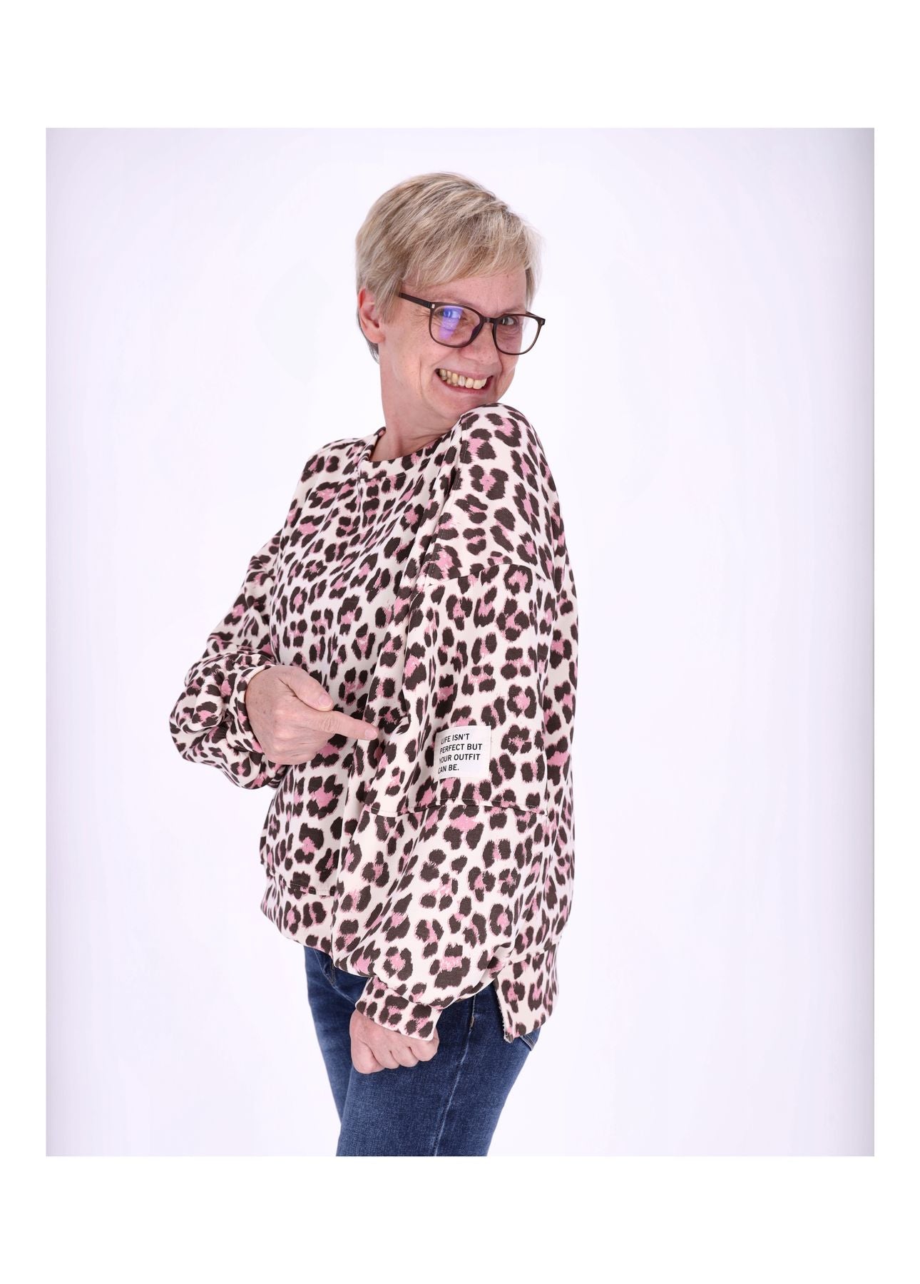 Sweatshirt Damen Leo