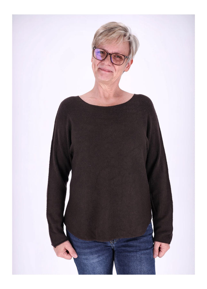 Splash of Color Strickpullover Rundhals Damen