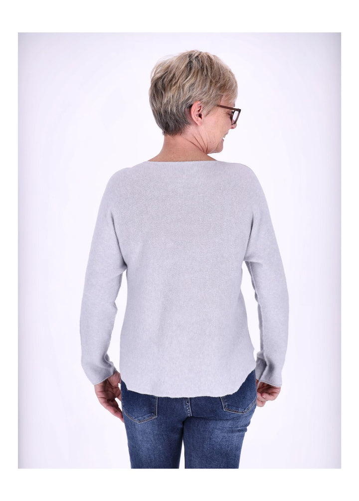 Splash of Color Strickpullover Rundhals Damen