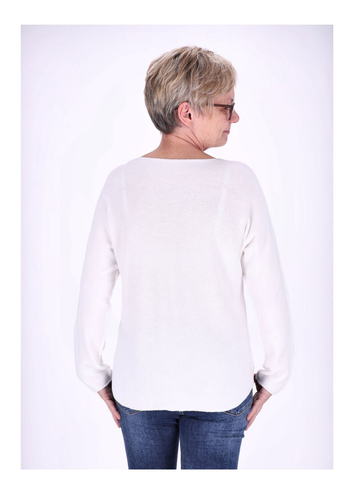Splash of Color Strickpullover Rundhals Damen