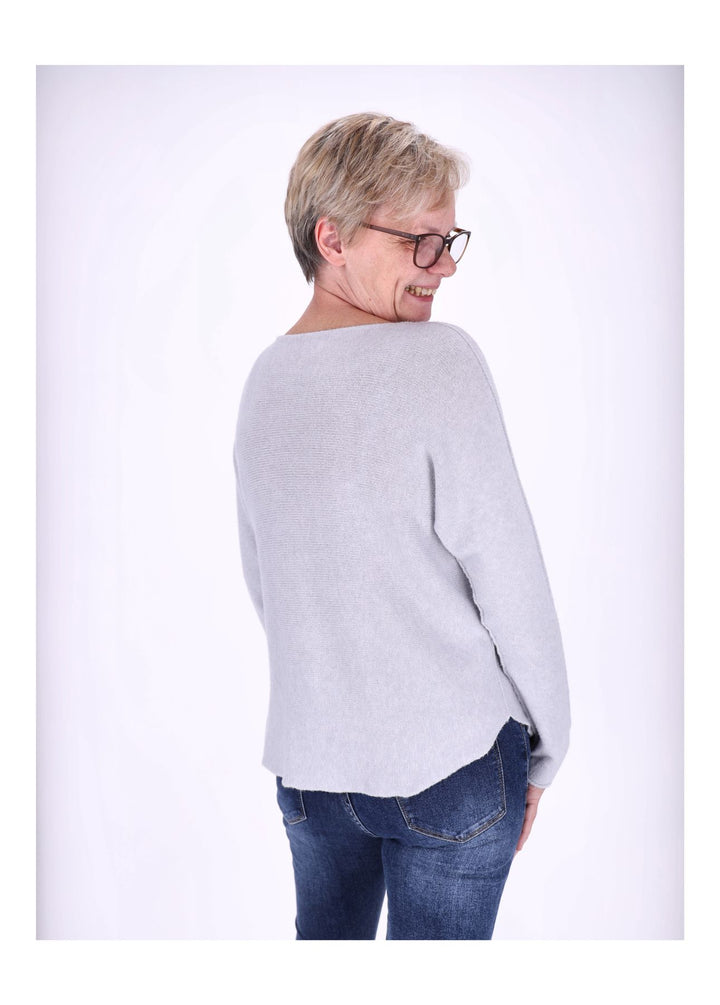 Splash of Color Strickpullover Rundhals Damen