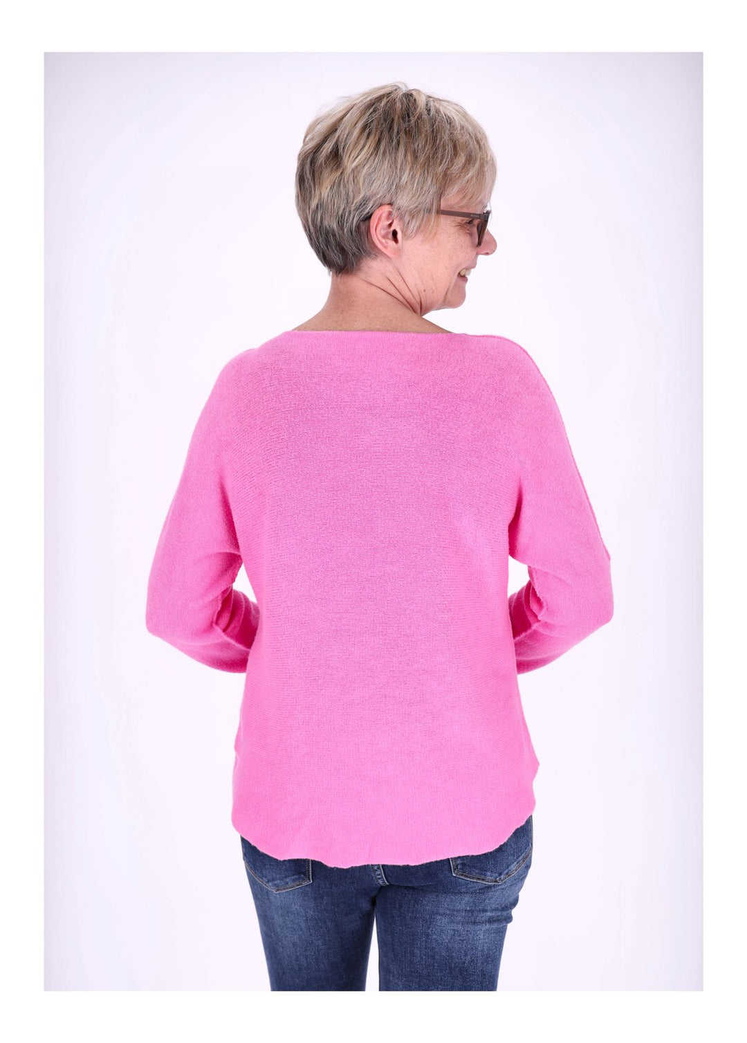 Splash of Color Strickpullover Rundhals Damen