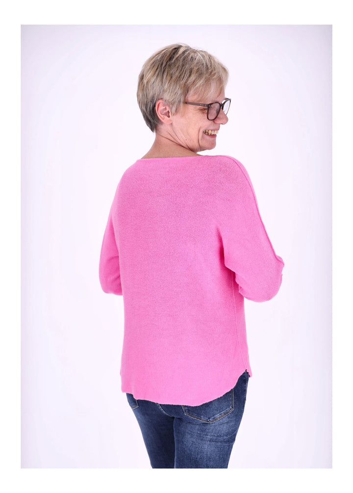 Splash of Color Strickpullover Rundhals Damen