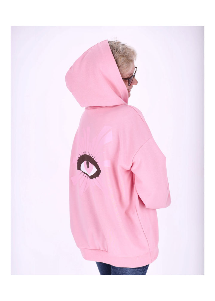 Hoodie Damen Rückenprint