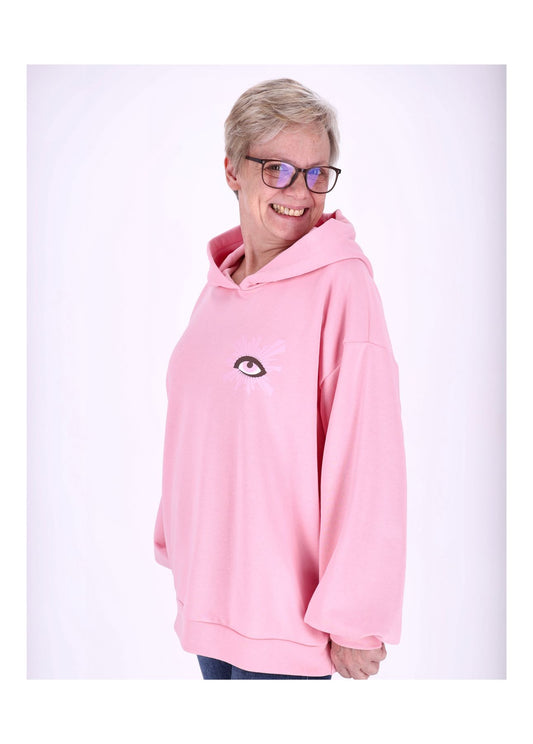 Hoodie Damen Rückenprint
