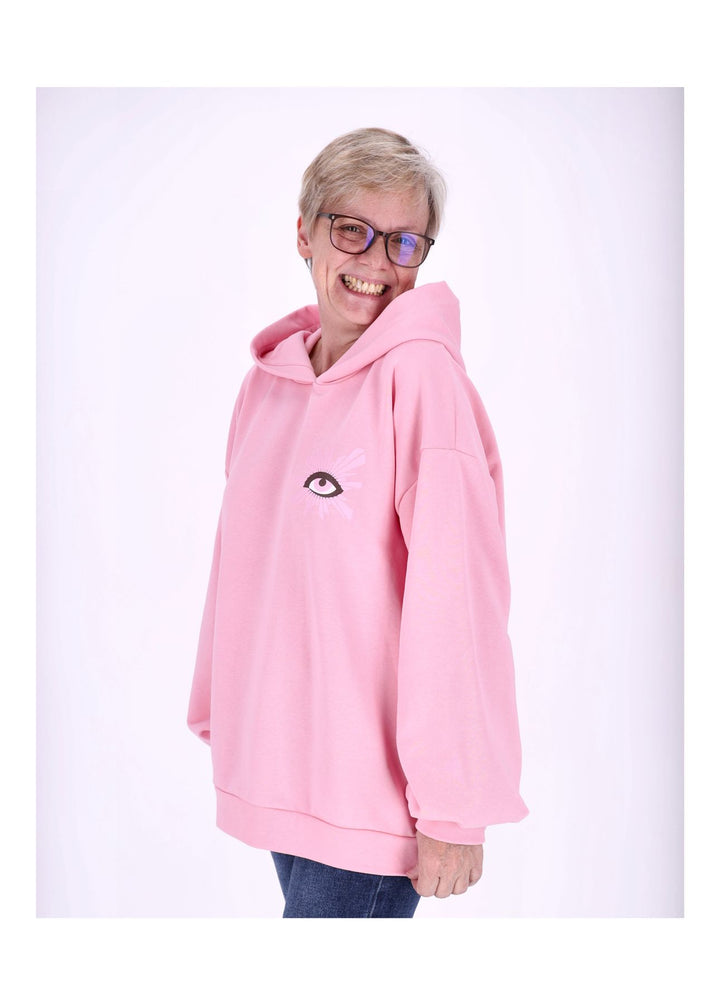 Hoodie Damen Rückenprint