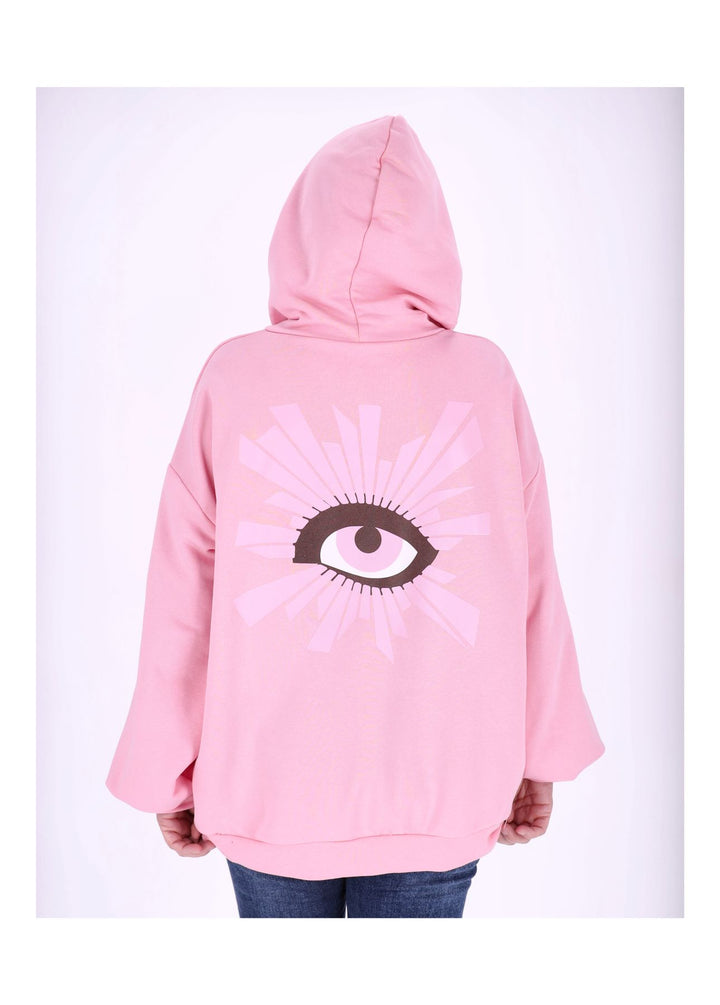 Hoodie Damen Rückenprint