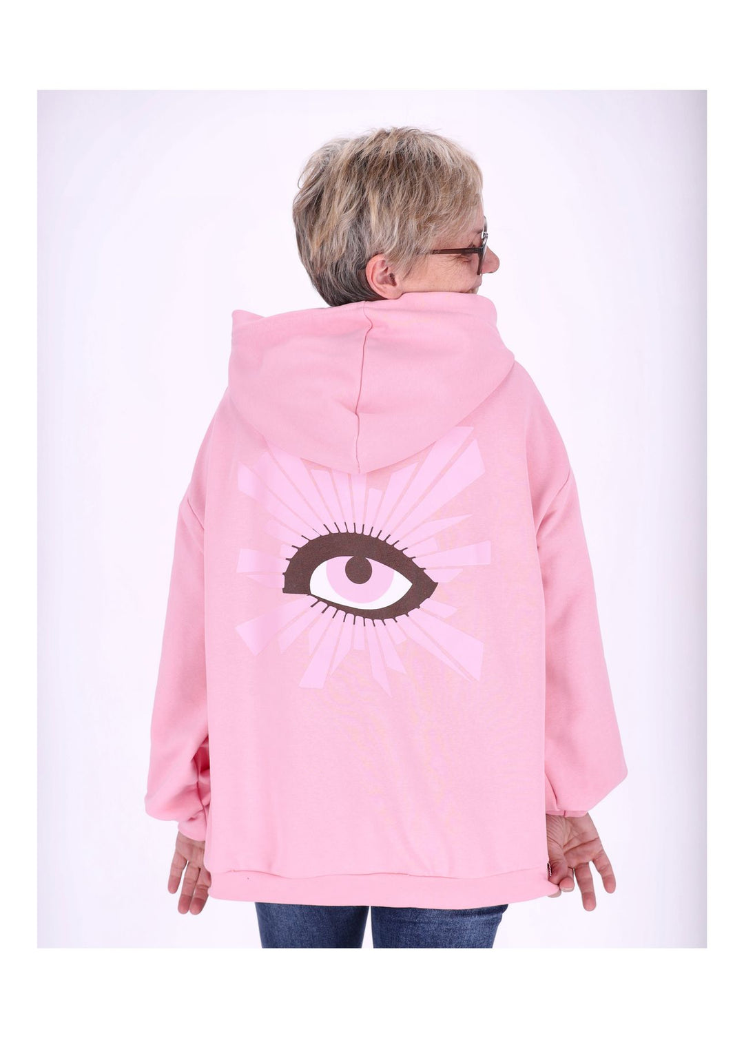 Hoodie Damen Rückenprint