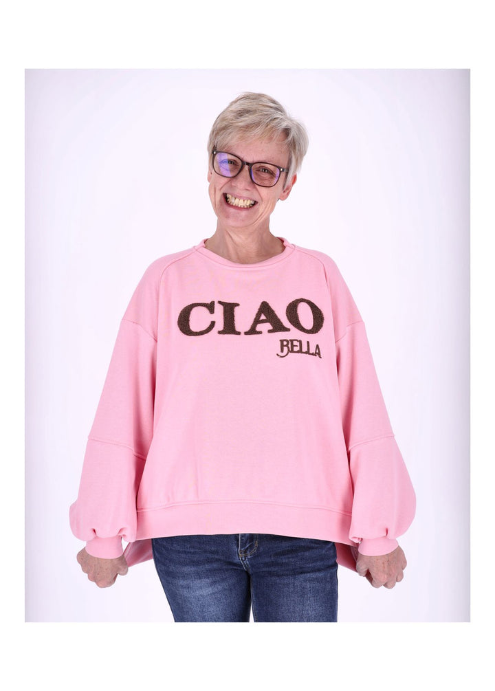 Sweatshirt Damen Ciao Bella
