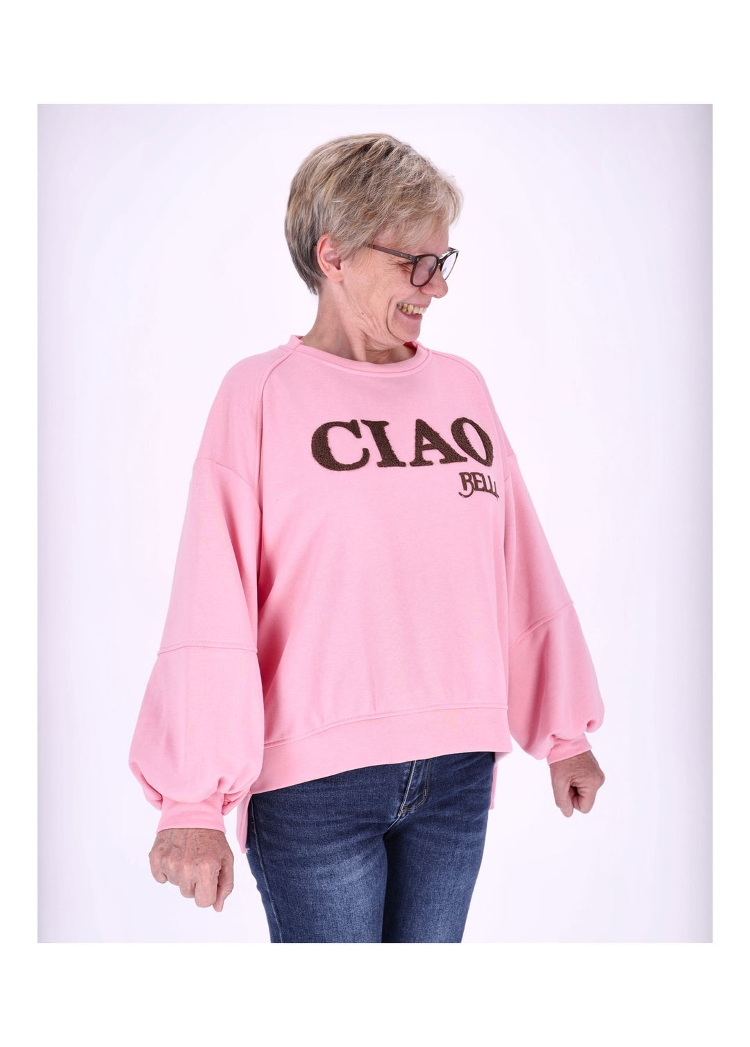 Sweatshirt Damen Ciao Bella