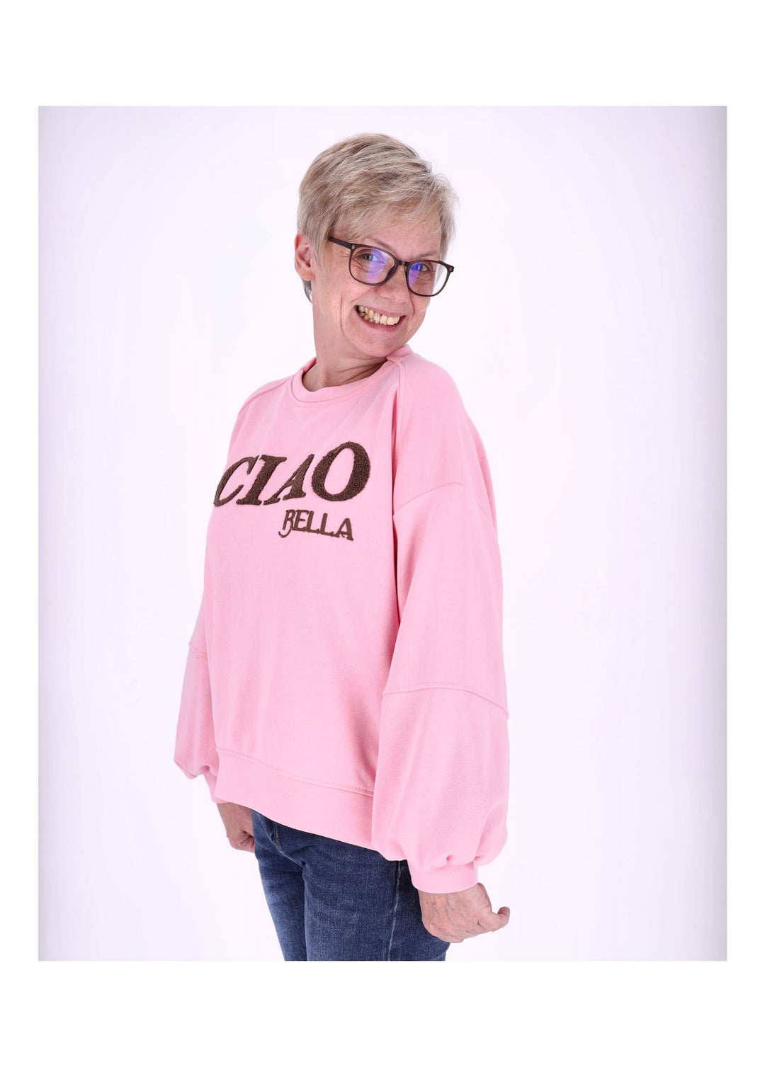 Sweatshirt Damen Ciao Bella