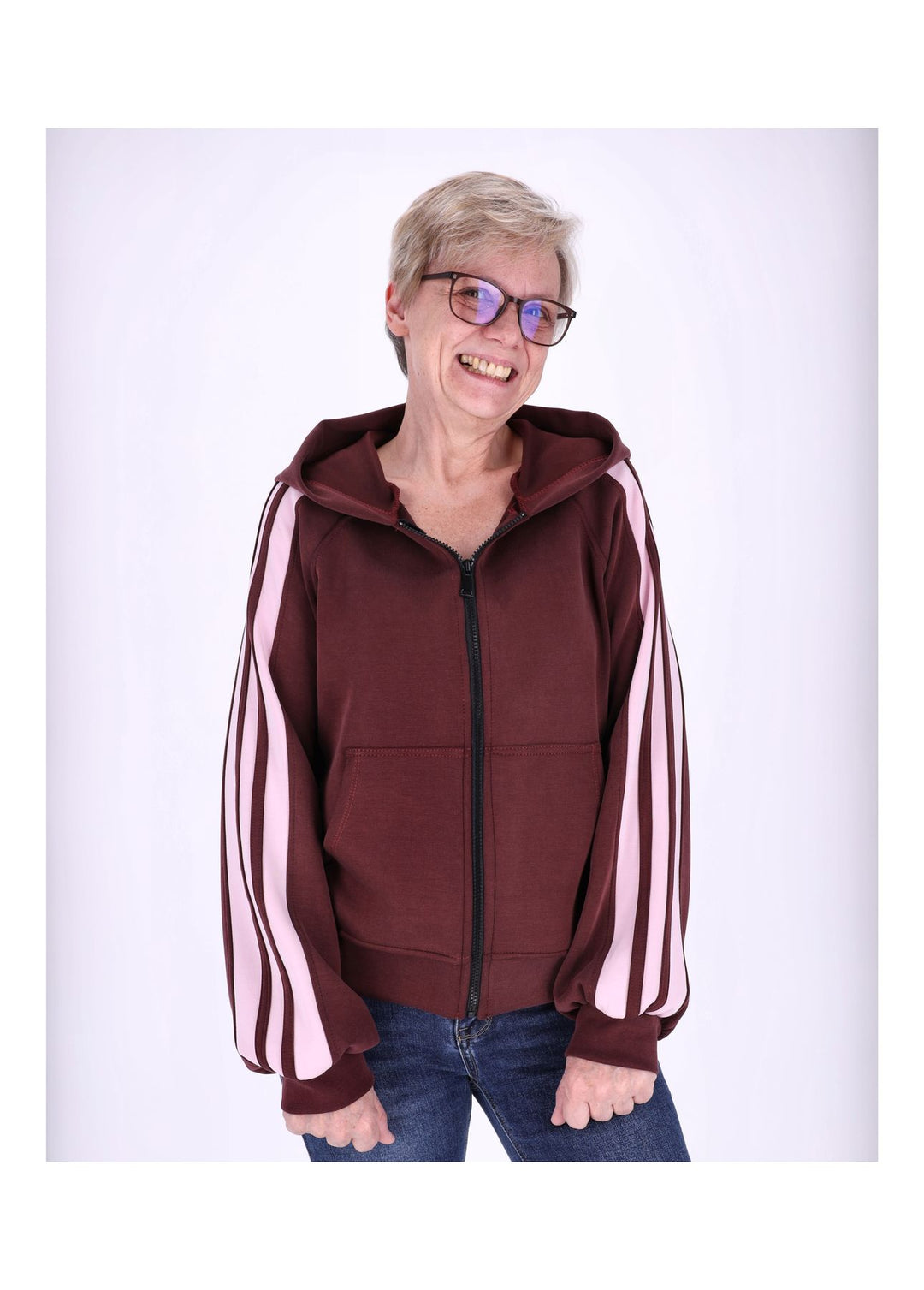 Sweatjacke Damen Kapuze