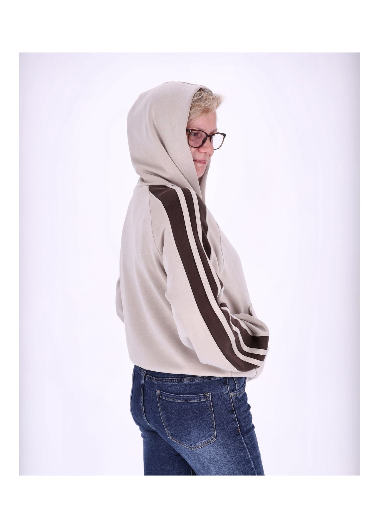 Sweatjacke Damen Kapuze