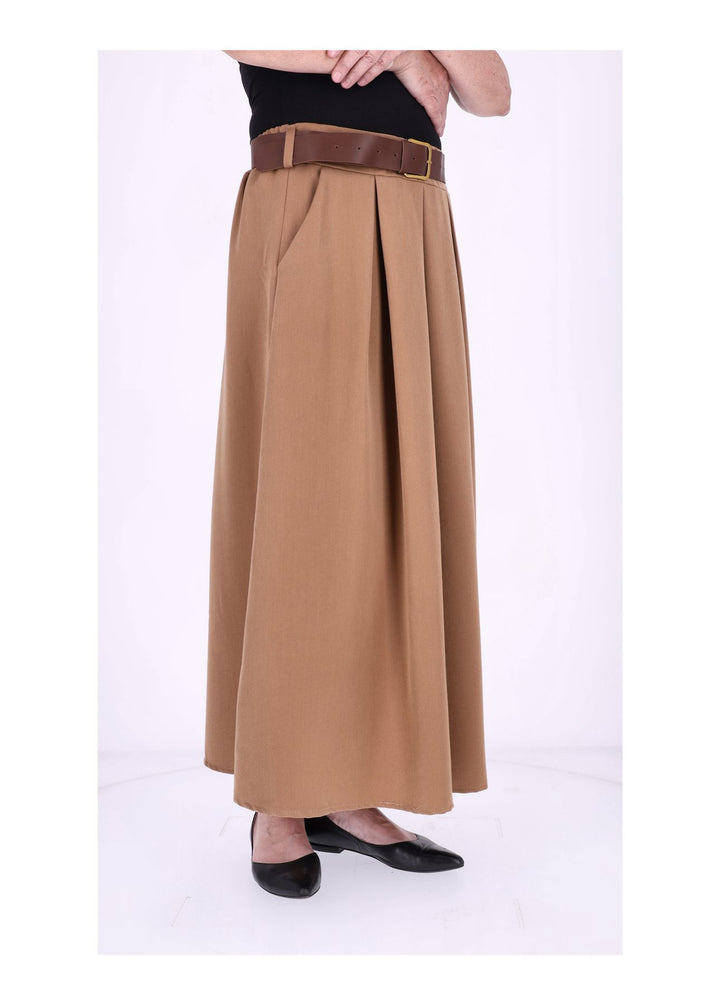 Rock Gummizug Bundfalte