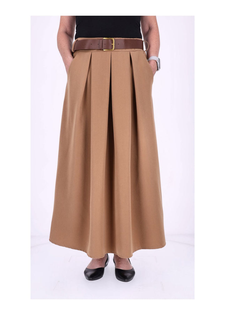 Rock Gummizug Bundfalte