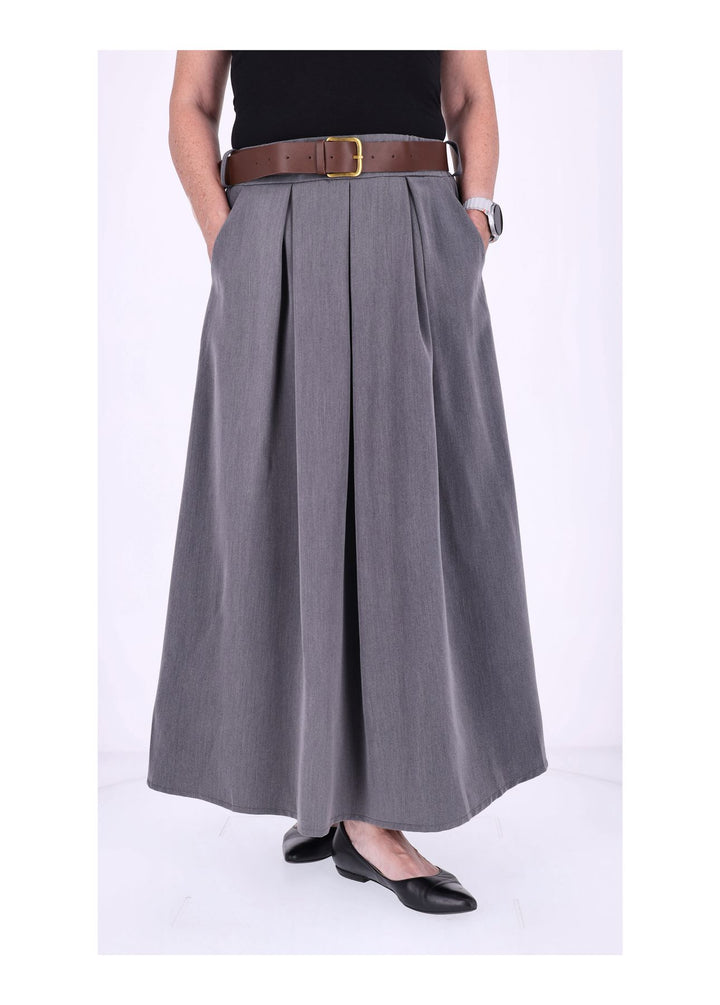 Rock Gummizug Bundfalte