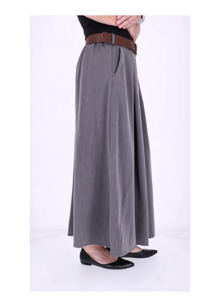 Rock Gummizug Bundfalte