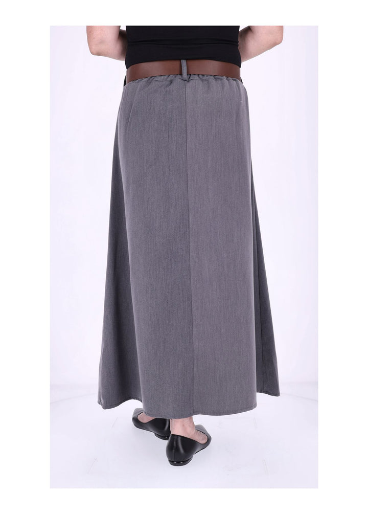 Rock Gummizug Bundfalte