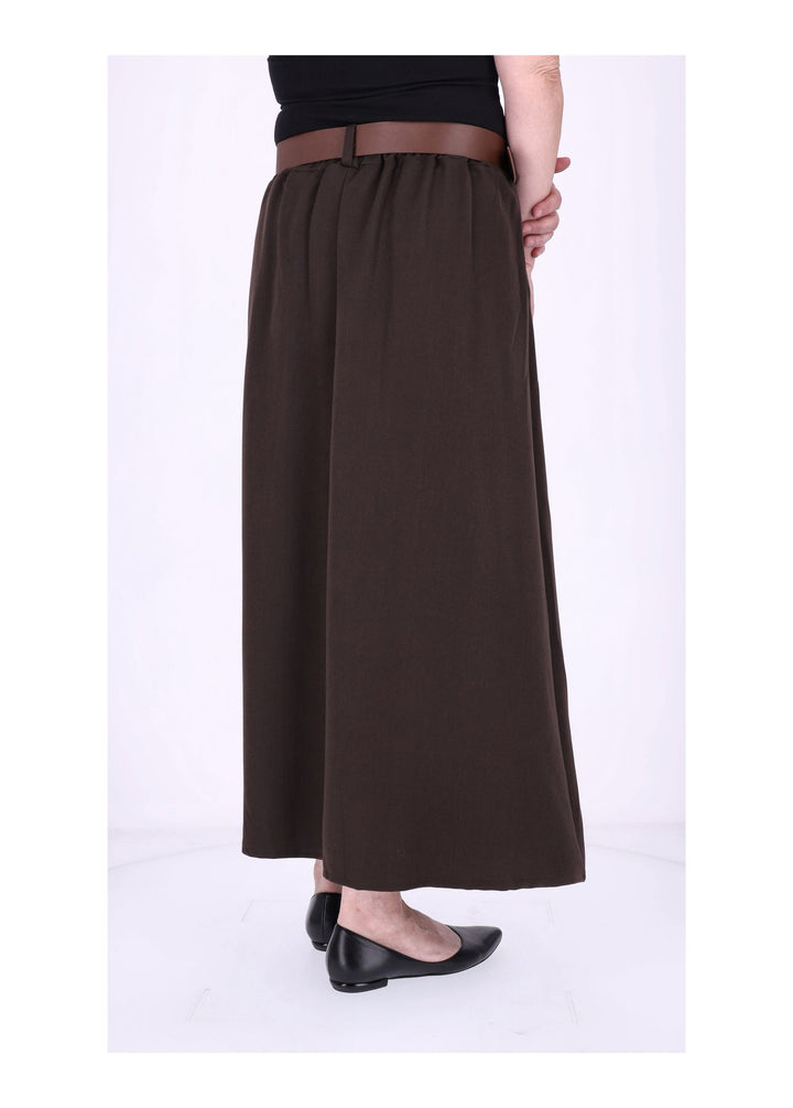 Rock Gummizug Bundfalte