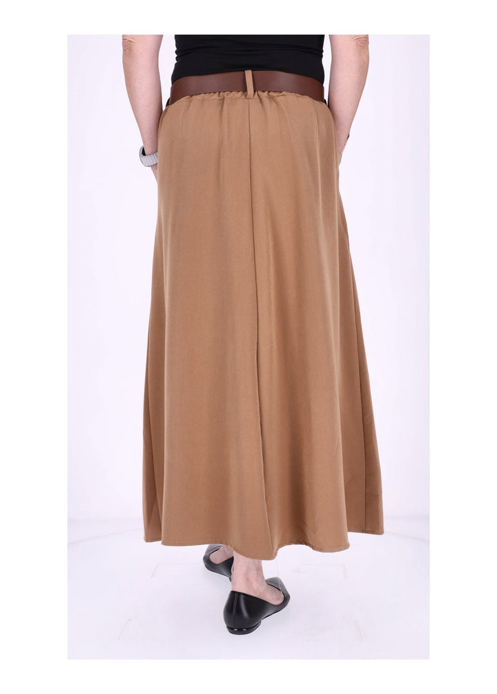 Rock Gummizug Bundfalte