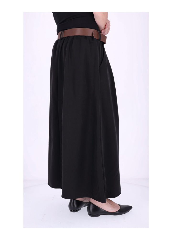 Rock Gummizug Bundfalte