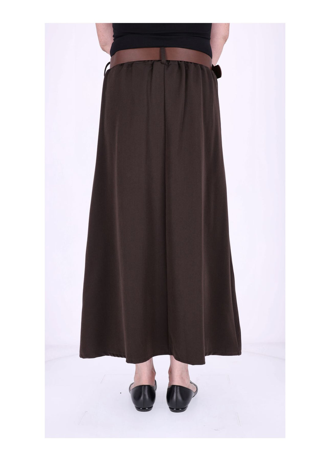 Rock Gummizug Bundfalte