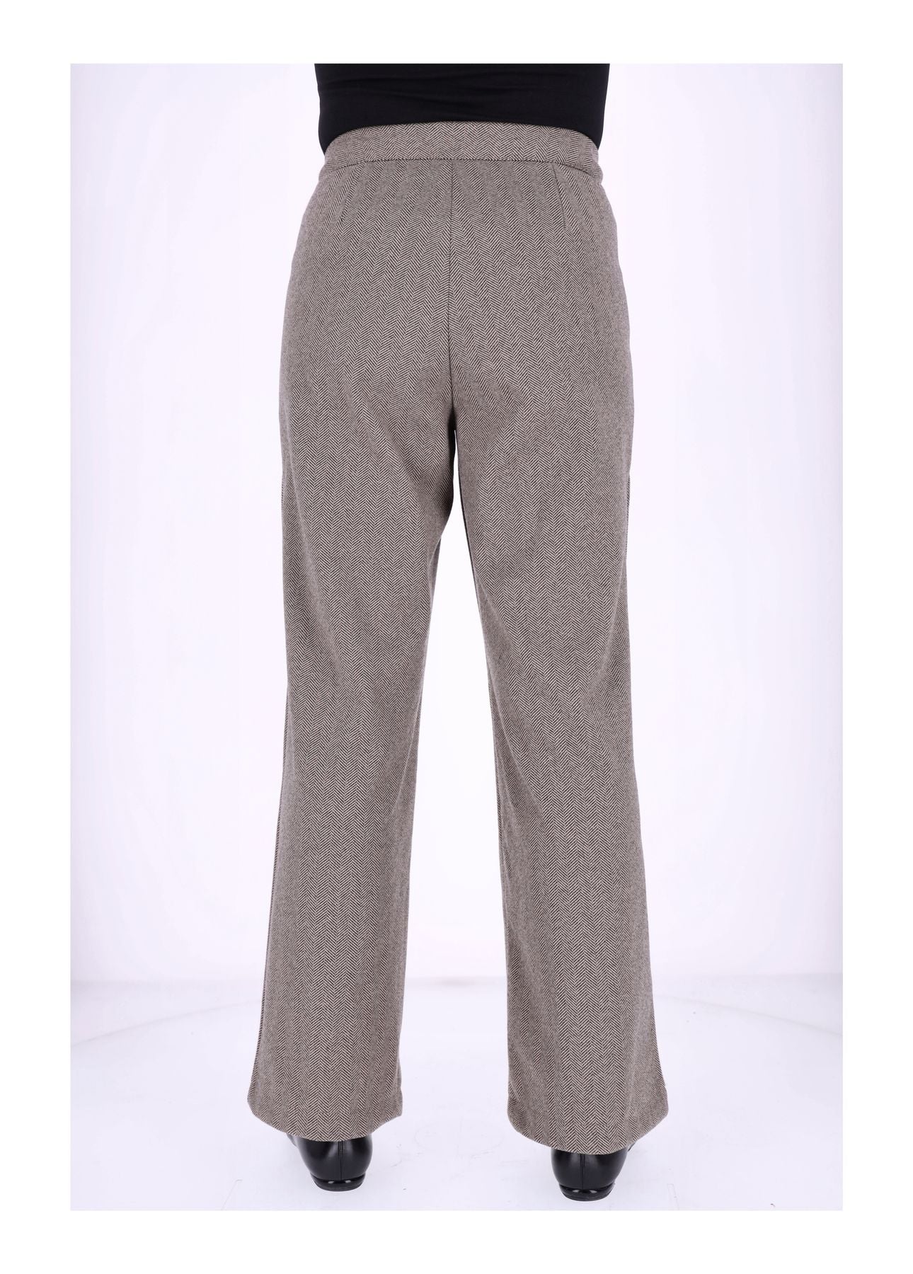 Hose Damen wideleg Knöpfe