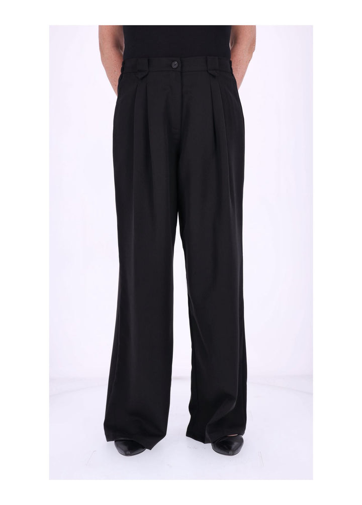 Hose weites Bein Bundfalten