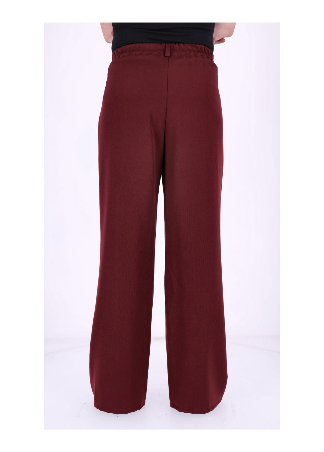 Hose weites Bein Bundfalten