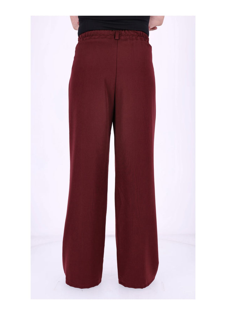 Hose weites Bein Bundfalten