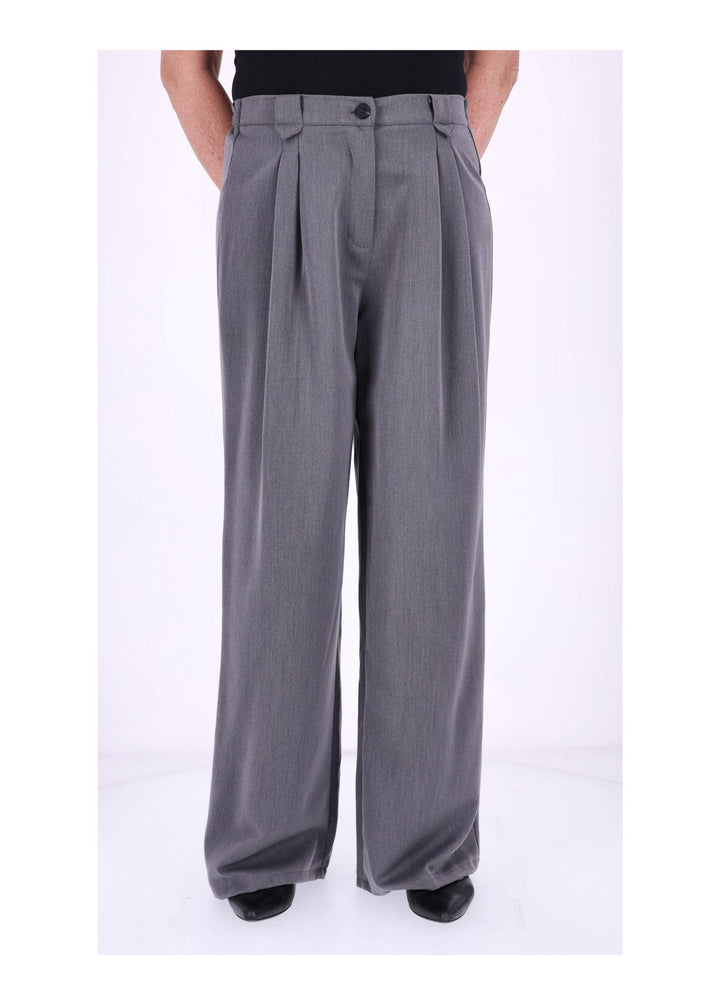 Hose weites Bein Bundfalten