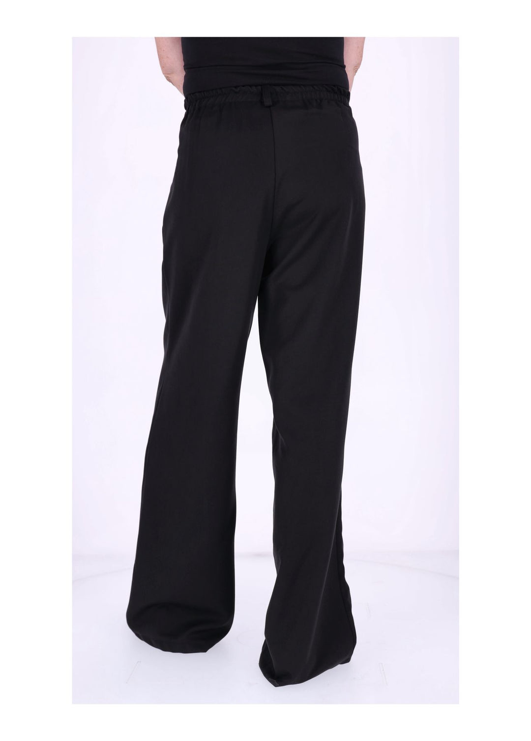 Hose weites Bein Bundfalten