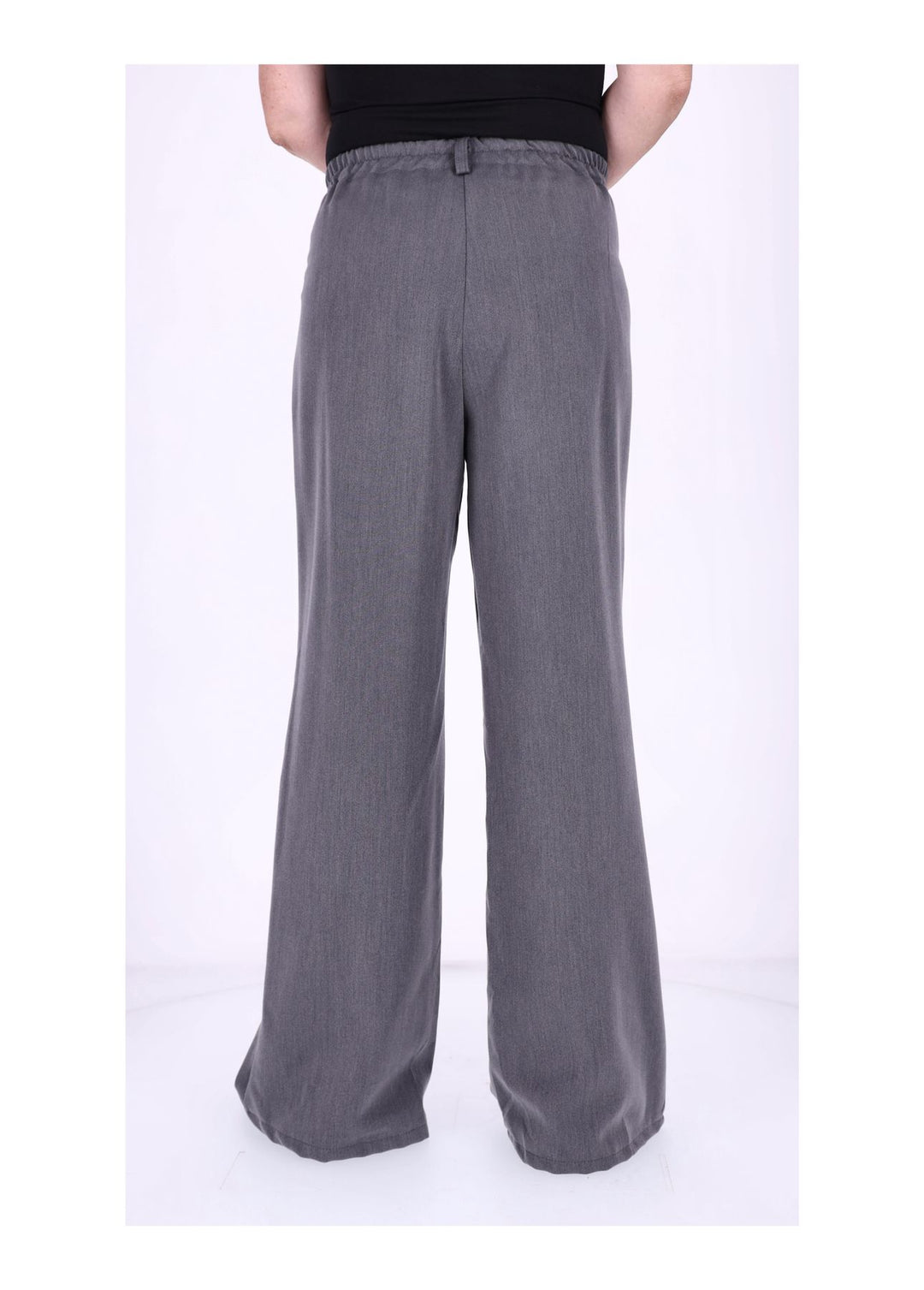 Hose weites Bein Bundfalten