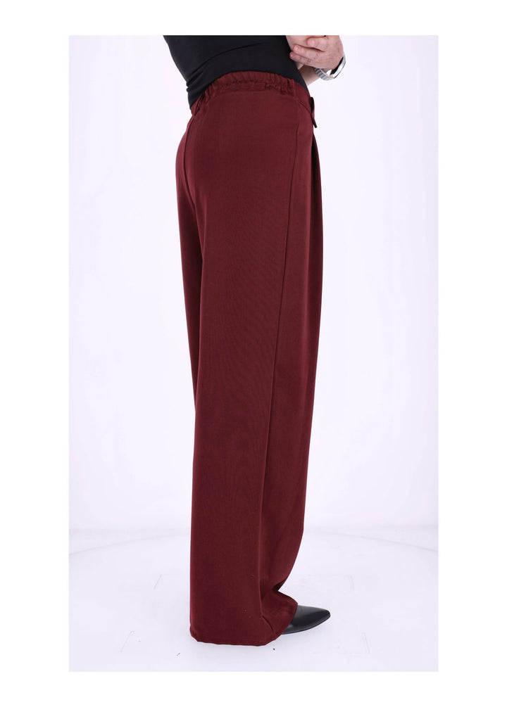 Hose weites Bein Bundfalten