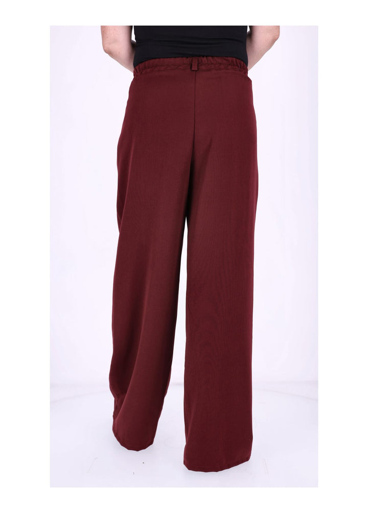 Hose weites Bein Bundfalten