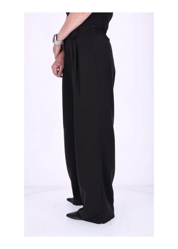 Hose weites Bein Bundfalten