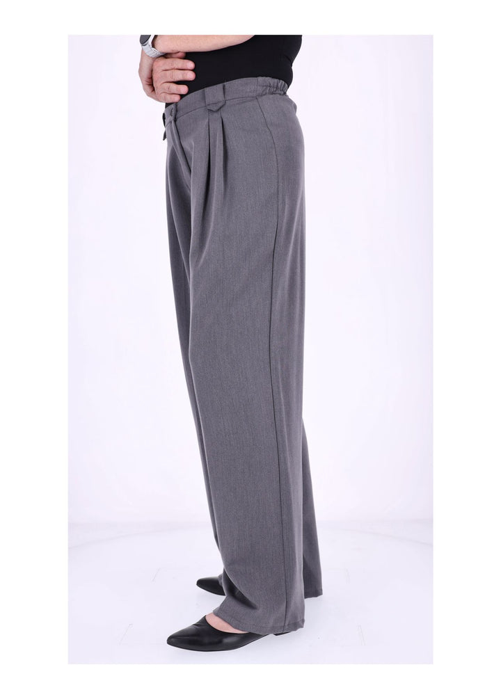 Hose weites Bein Bundfalten