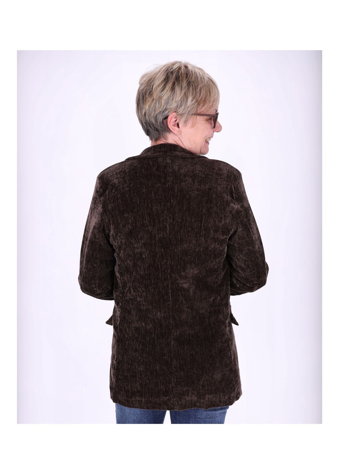 Blazer Samtqualität