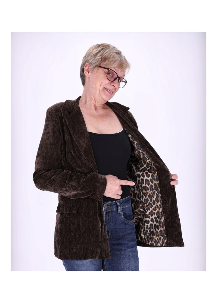 Blazer Samtqualität