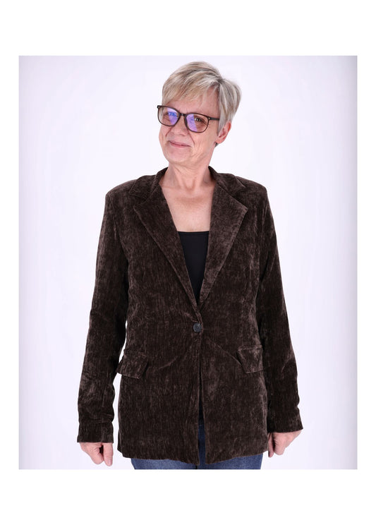 Blazer Samtqualität